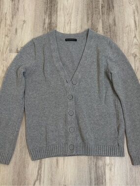 Brandy Melville Knit Cardigan Gray Size S